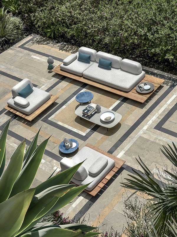 CALIPSO outdoor sofa system by Ethimo, news 2021